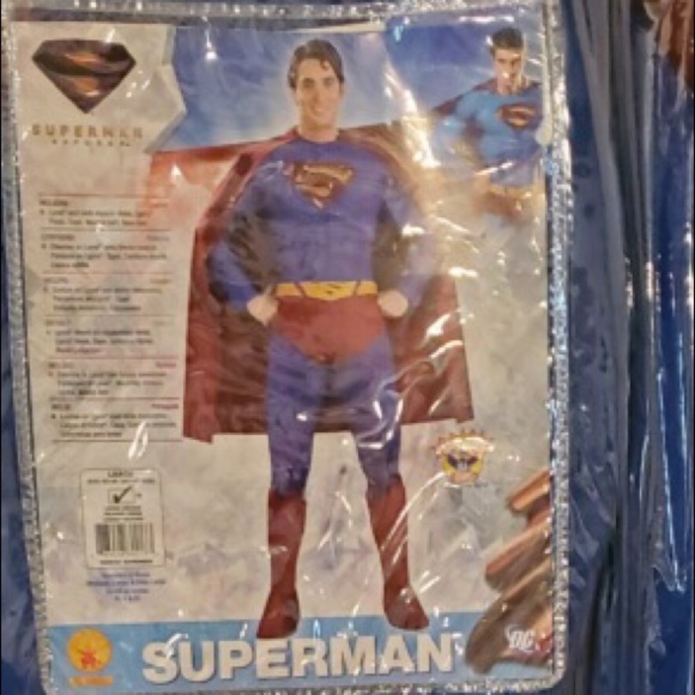 Superman costume large